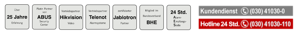 SOSCOM GmbH -Wir schaffen Sicherheit Service der SOSCOM GmbH - Sichterheitstechnik, Alarmanlagen, Videoüberwachung und Brandschutz